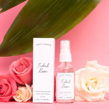 Load image into Gallery viewer, Tidal Rose Hydration Mist: Rose Water + Rose Quartz
